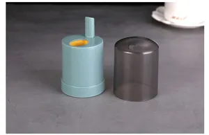 Press-type automatic pop-up toothpick dispenser portable household container box