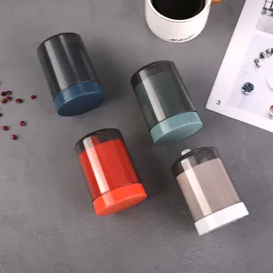 Press-type automatic pop-up toothpick holder household portable toothpick storage container box