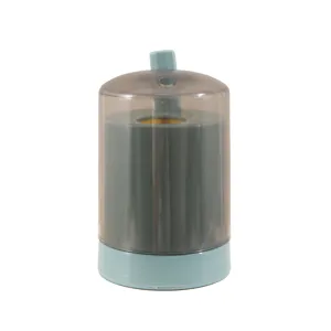 Push-type automatic pop-up toothpick dispenser portable holder container for home kitchen restaurant