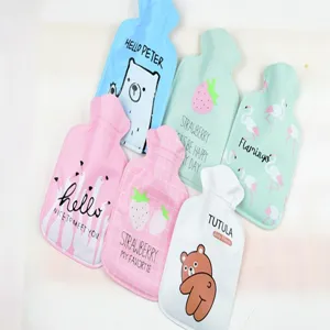 Cute cartoon water-filled hot water bag winter portable hand warmer cute design item