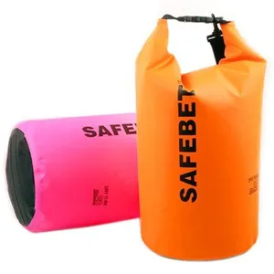 Bolsa impermeable para natación en playa al aire libre, mochila flotante duradera 20L