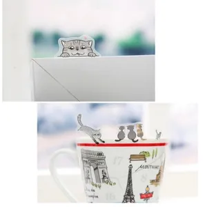 Cute transparent PVC cat stickers for journaling, album decoration, and creative DIY crafts.