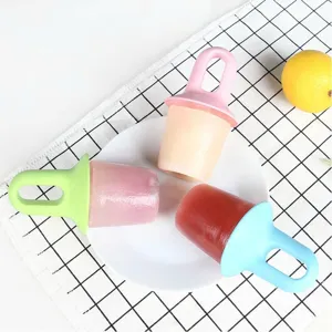 Ensemble de moules à glace DIY créatifs, boîte à sucettes ronde maison colorée pour la cuisine