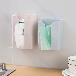 Caja de panuelos de pared sin perforacion soporte de papel higienico bano organizador
