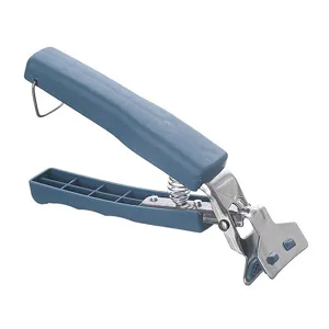 Anti-scalding bowl gripper kitchen tool heat resistant dish clamp stainless steel handle