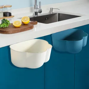 Poubelle suspendue de cuisine style nuage porte de placard panier de rangement organisateur