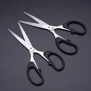 Stainless Steel Household Office Scissors Student Stationery Craft Paper Cutting Tool