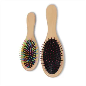 Wooden Airbag Hair Brush Anti-Static Massage Paddle Comb Set for Daily Hair Care Styling