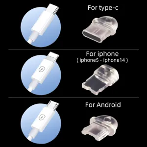 Σετ universal ταπών προστασίας θύρας φόρτισης για type-c iphone android κινητά αξεσουάρ
