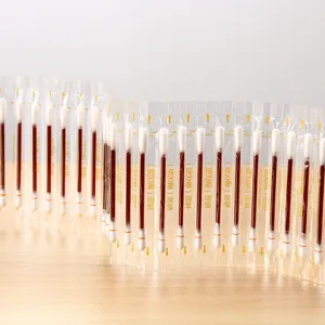 Disposable iodophor cotton swabs individually wrapped antiseptic medical care tools 100pcs