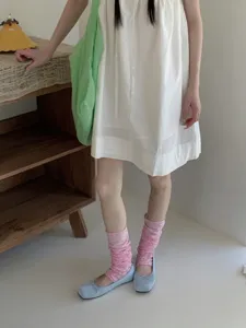 Pink lace stack socks, sweet and cool Japanese style accessory, delicate leg warmers for summer.
