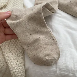 Women winter warm cozy speckle knit pantyhose soft opaque footed tights hosiery!