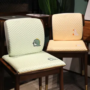 Set cuscino seduta e schienale in memory foam per sedia da ufficio, auto e uso domestico.