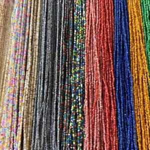 Vibrant multi-colored 3mm natural shell heishi spacer beads for handmade DIY jewelry crafting