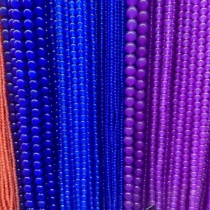 Natural round gemstone loose beads for DIY jewelry making, bracelets and necklaces