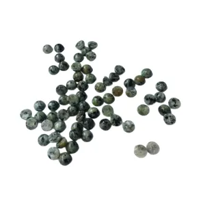 Natürliche afrikanische Türkis-Cabochons mit flacher Rückseite für DIY-Schmuckzubehör