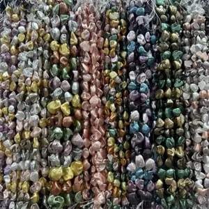 Perles d'imitation baroques irrégulières pour accessoires bijoux DIY