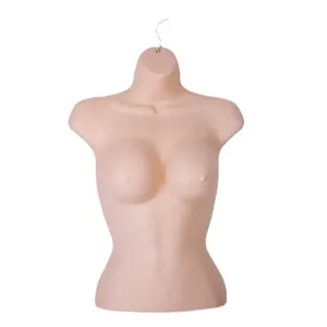 Female half-body mannequin torso hanging display prop for bra underwear swimsuit