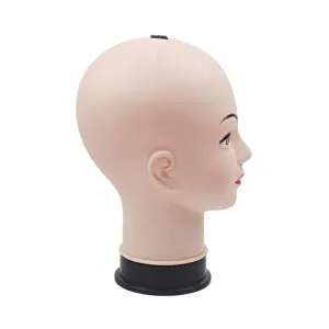 Professional female mannequin head for displaying wigs, hats, glasses and scarves nicely.