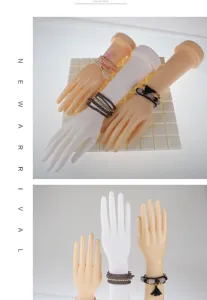 Mannequin hand jewelry display stand bracelet holder prop for ring bracelet counter display