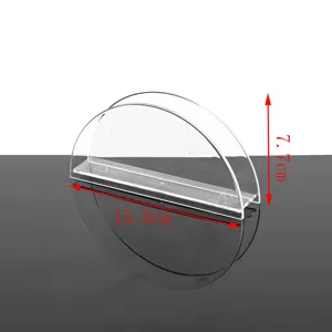 Portaservilletas de acrílico transparente para restaurante y mesa de comedor tissue.