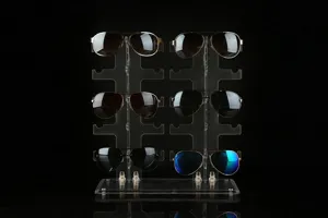 Presentoir lunettes de soleil en acrylique transparent multicouche comptoir vitrine de magasin