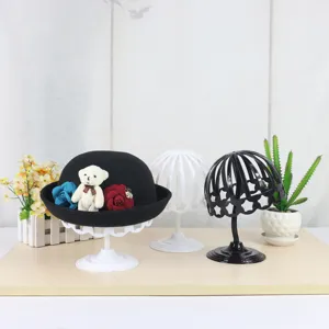 Présentoir de Chapeau pour Enfants Support de Chapeau en Plastique Organisateur de Casquette pour Rangement de Chapeau d'Enfant Présentoir de Perruque Vitrine de Chapeau