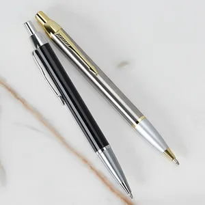 Metal ballpoint pen set business office executive promotional gift pens writing supplies
