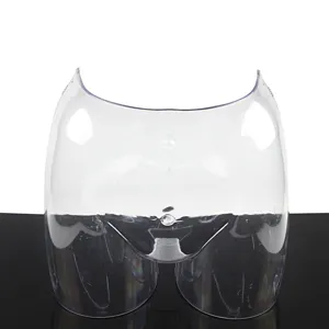 Transparent underwear display mannequin clear plastic shorts display stand for retail shop