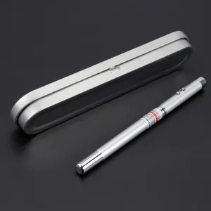 Metal Multi Function Infrared Laser Pointer Pen Telescopic Teaching Pen Ballpoint Pen Office School Supplies