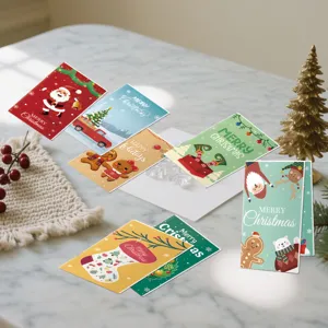 Weihnachtsmotiv Notizbuch Detailansicht mit süßem Cartoon Cover Design, perfektes Festgeschenk.