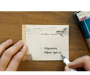 Busta piccola retrò creativa per scrivere lettere cancelleria vintage confezione da 12pz