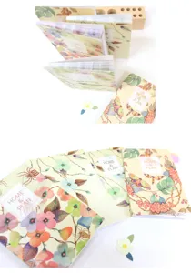 Floral watercolor accounting notebook journal plan book aesthetic stationery planner book