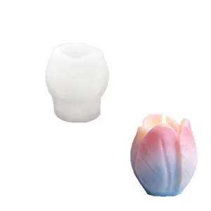 Tulip bloem siliconen mal voor DIY kristal epoxy hars zeep geurkaars gietmormels ambacht decoratie