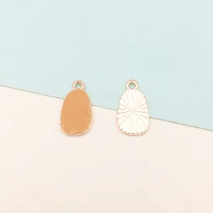 DIY enamel potato charms metal jewelry pendants for cute bracelets and keychains decoration.