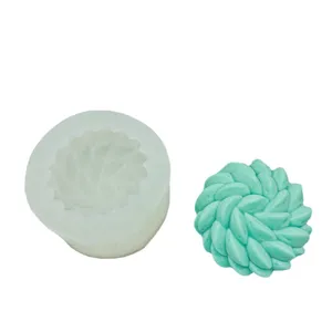 Stampo in silicone a forma di fiore Saint-Honoré per mousse, dolci, pasticceria e candele.