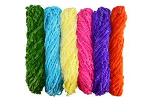Colorful polyester chenille stems pipe cleaners craft accessories for DIY art projects