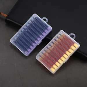 Cartuchos de tinta para pluma estilográfica 3.4 calibre caja multicolor papelería