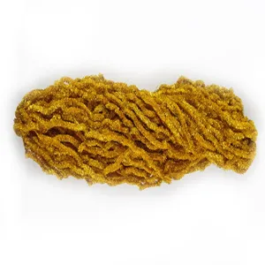 9mm Gold Tinsel Pipe Cleaners Chenille Stems Sparkly DIY Craft Supplies for Kids Art