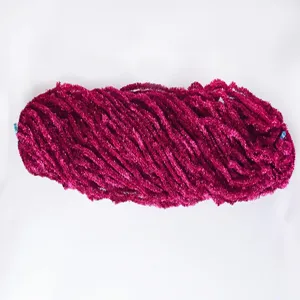 Metallic tinsel pipe cleaners 9mm wire core craft stems bundle for DIY handmade art projects.
