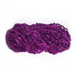 9mm metallic tinsel pipe cleaners, sparkly fuzzy sticks for DIY crafts and decorations.