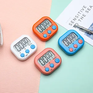 Creative large screen digital kitchen timer, multi-functional study stopwatch for baking.