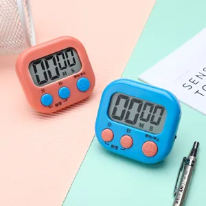 Creative large-screen electronic timer, multi-functional kitchen baking stopwatch study tool.