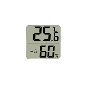Mini thermo-hygrometre numerique d'interieur ecran LCD temperature et humidite