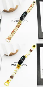 Orologio elettronico LED con stampa a cartoni animati impermeabile touch braccialetto bambini