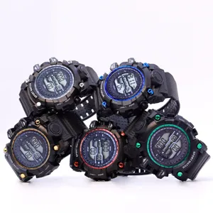 Digitale Sportuhr Für Jungen Mädchen Kinder Outdoor Wasserdicht Uhr LED Hintergrundbeleuchtung Alarm Chronograph Student Armbanduhr