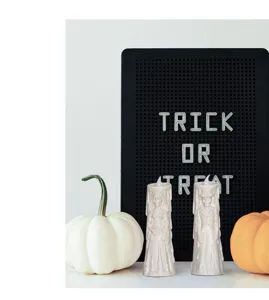 Halloween esqueleto LED vela pareja novio novia aterrador resina lámpara fiesta decoración