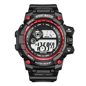 Men multi-functional digital sports watch waterproof outdoor electronic wristwatch