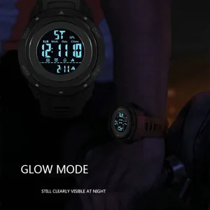 Men sports digital watch with luminous night mode waterproof electronic wrist watch for students