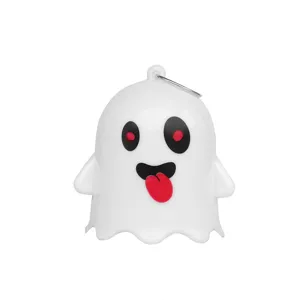 Mignon pendentif veilleuse fantôme d'Halloween, décoration suspendue amusante pour la fête.
